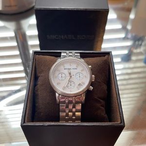 Michael Kors silver watch